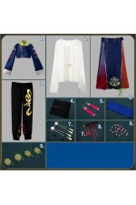 2XXT Cosplay Vtuber Virtual YouTuber Inami Rai Dytica 2nd Anniversary Outfit Cosplay Costume